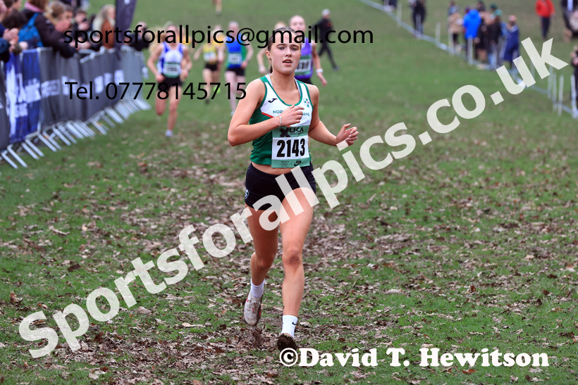 Senior Womens 2026 UK CAU Inter Counties Cross Country, Wollaton Park, Nottingham. Photo: David T. Hewitson/Sports for All Pics